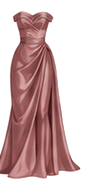 Wine dress